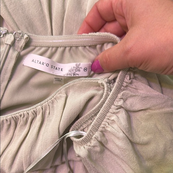 Altar'd State Ruffled Romper - Picture 4 of 5